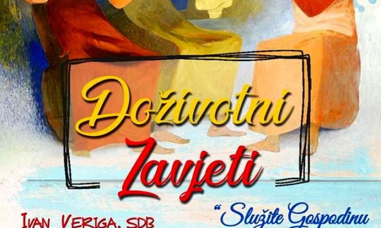 Doživotni zavjeti Ivan Veriga plakat najava