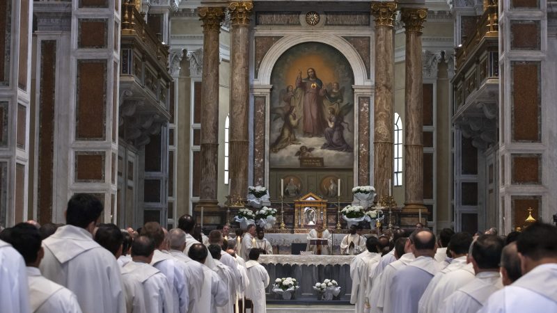 Završetak 29. općeg sabora. Bazilika Srca Isusova u Rimu