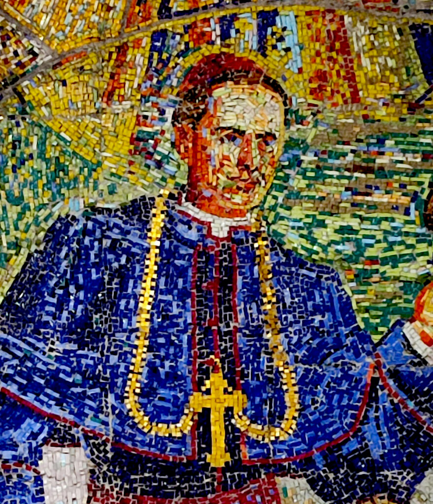Kardinal Stepinac, mozaik, Knežija