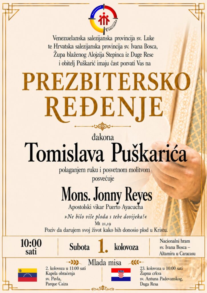 Tomislav Puškarić prezbitersko ređenje