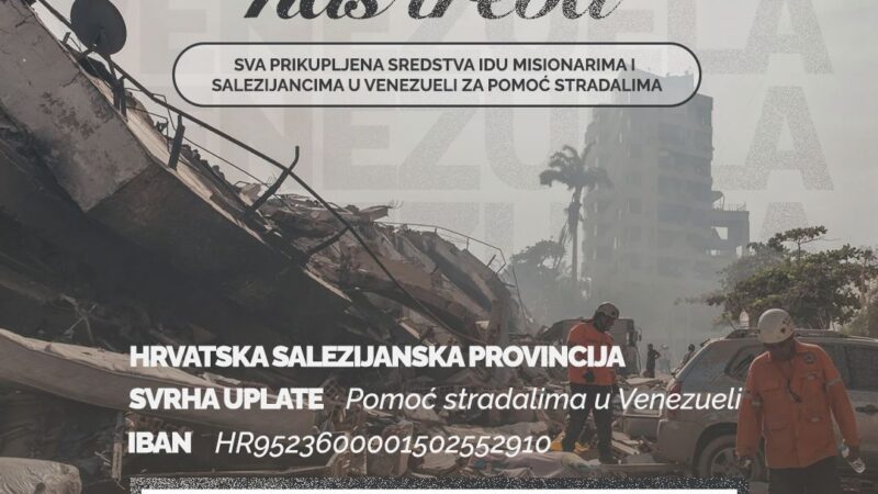 Pomoć stradalima u potresu u Venezueli 2026